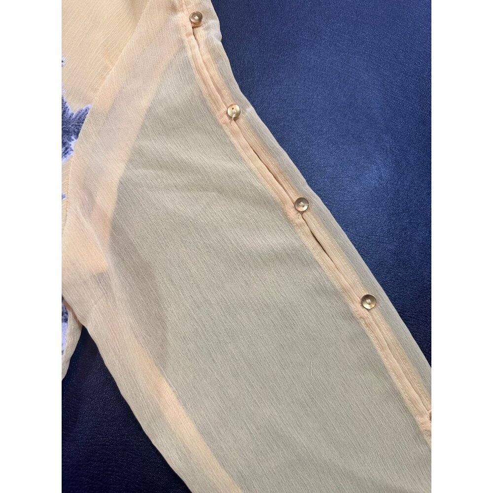 Alfred Dunner Seas The Day Scenic Yellow Size 8P - Picture 6 of 7